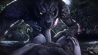 Werewolf Blowjob - porn video
