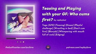 GF challenges you to not cum fast - porn video